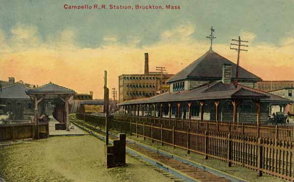 Campello Railroad Station, Brockton, Massachusetts