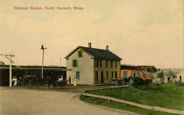 Railroad Station, North Harwich, Massachusetts