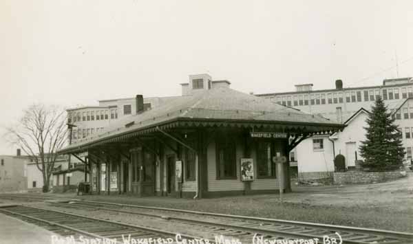 Boston & Maine Station, Wakefield Center, Massachusetts (Newburyport Branch)
