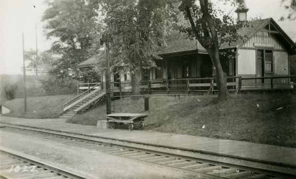Arlington Heights Station on the Boston & Maine Lexington Branch