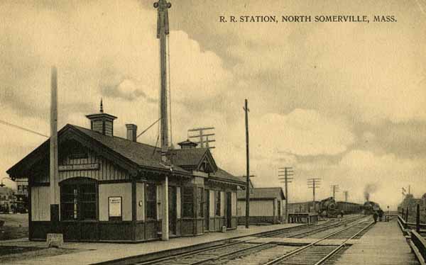 Railroad Station, North Somerville, Massachusetts