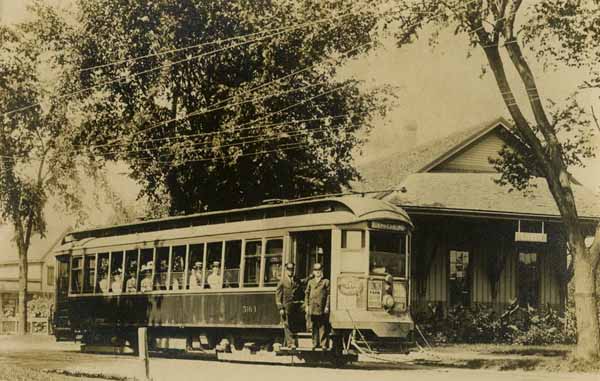#5163 at Linden depot, Linden, Massachusetts