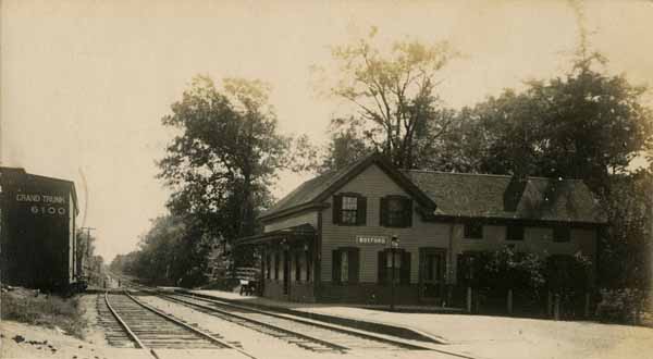 Boxford, Massachusetts. Railroad Station