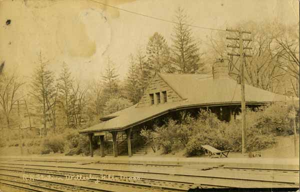 Railroad Station, Wellesley Hills, Massachusetts