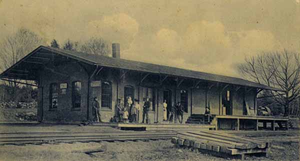 Railway Station on the Ware River Road