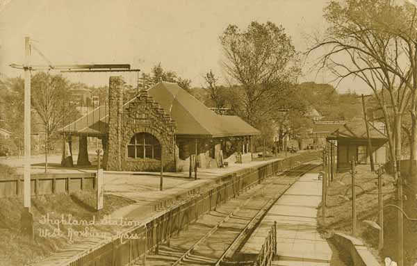 Highland Station, West Roxbury, Massachusetts