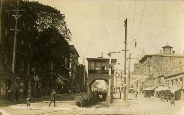 Washington Street, Showing Tunnel, Salem, Massachusetts