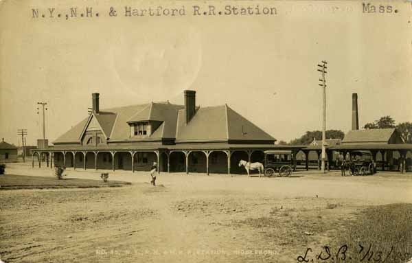 New York, New Haven & Hartford Railroad Station, Middleboro, Massachusetts