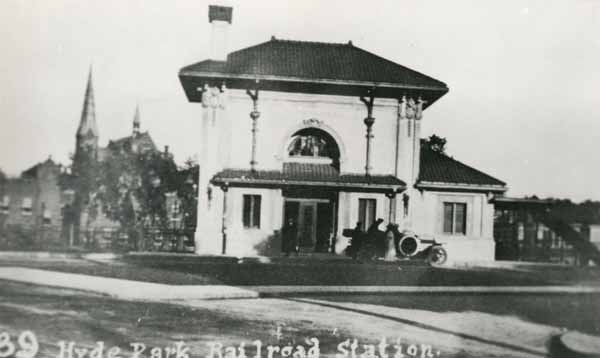 Hyde Park Railroad Station, Boston, Massachusetts