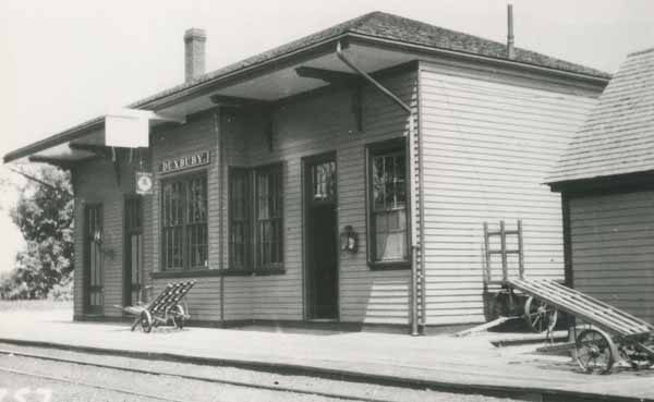 Duxbury, Massachusetts. Railroad Station