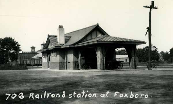 Railroad Station at Foxboro