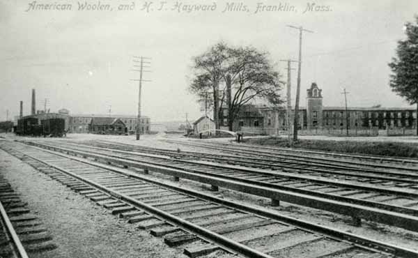American Woolen, and H. J. Hayward Mills, Franklin, Massachusetts