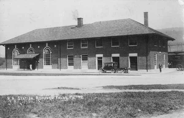Railroad Station, Rumford Falls, Maine