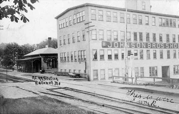 Maine Central Station, Hallowell, Maine