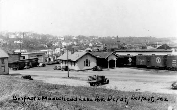 Belfast & Moosehead Lake Railroad Depot, Belfast, Maine