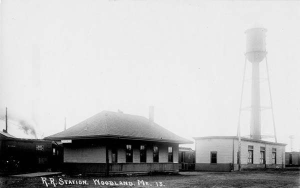 Railroad Station, Woodland, Maine