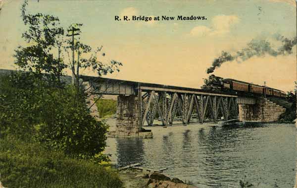 Railroad Bridge at New Meadows