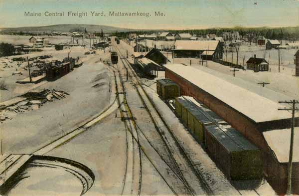 Maine Central Freight Yard, Mattawamkeag, Maine
