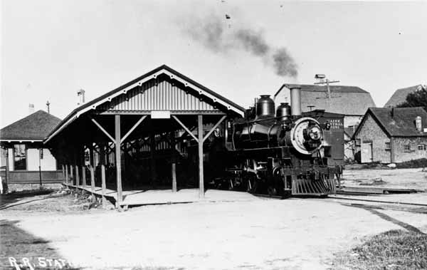 Railroad Station, Winn, Maine