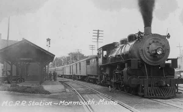 Maine Central Railroad Station - Monmouth, Maine