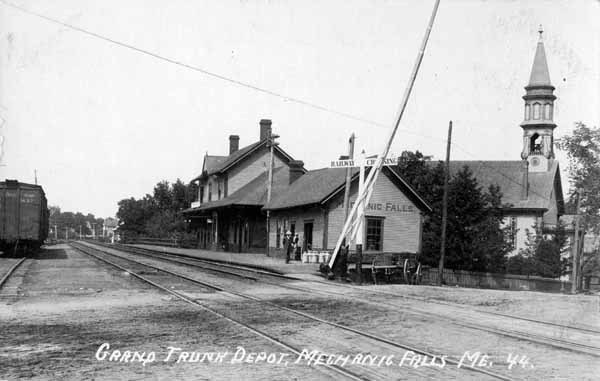 Grand Trunk Depot, Mechanic Falls, Maine