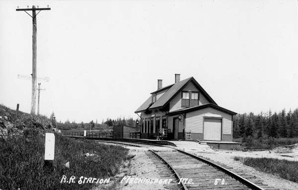 Railroad Station, Machiasport, Maine