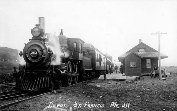 Depot, St. Francis, Maine