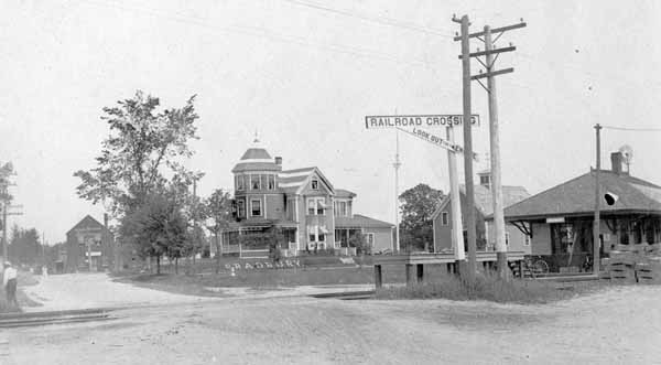 Bradbury station at Hollis, Maine