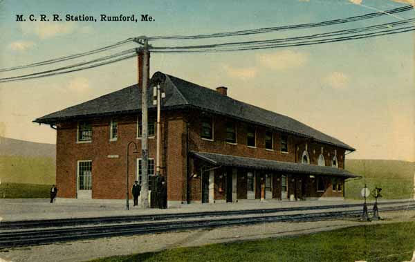 Maine Central Railroad Station, Rumford, Maine