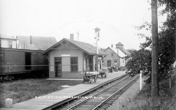 Railroad Station, Thorndike, Maine