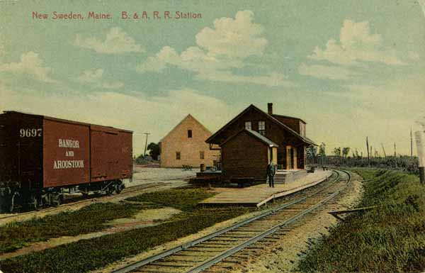 New Sweden, Maine, Bangor & Aroostook Railroad Station