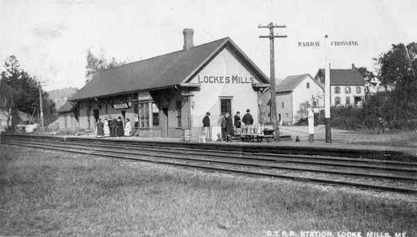 Grand Trunk Railroad Station, Locke Mills, Maine