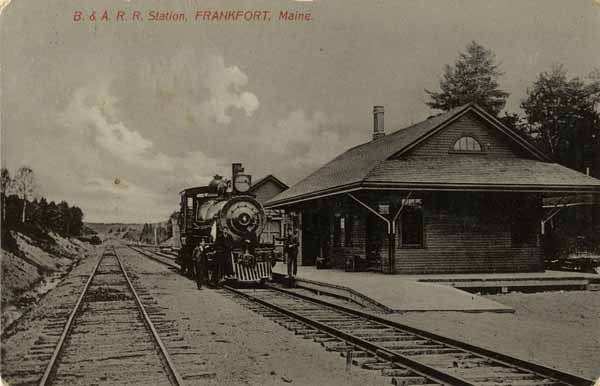 Bangor & Aroostook Railroad Station, Frankfort, Maine