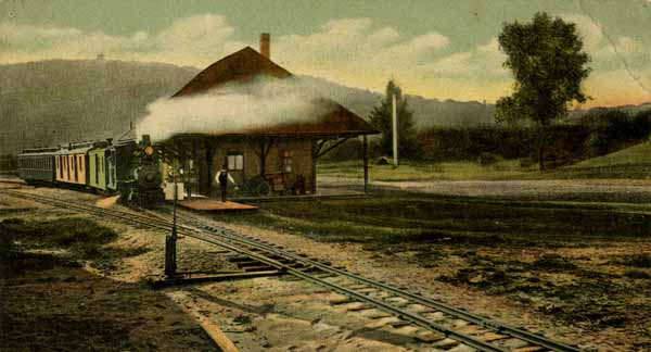 Narrow Gauge Depot, Harrison, Maine