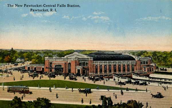 The New Pawtucket-Central Falls Station, Pawtucket, Rhode Island