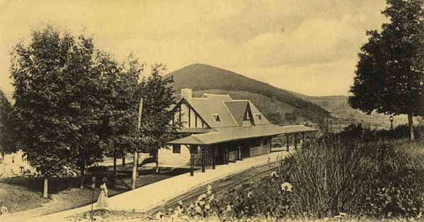 Norfolk, Connecticut.  Railroad Station