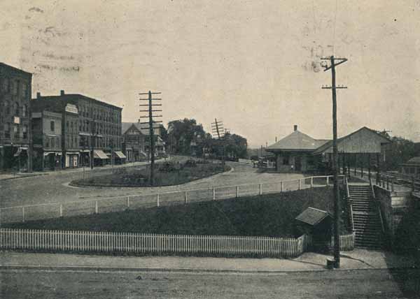 Railroad Square and Depot Park, Bristol, Connecticut