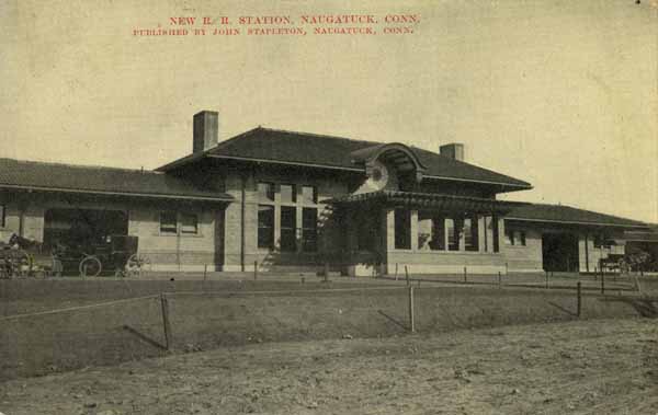New Railroad Station, Naugatuck, Connecticut
