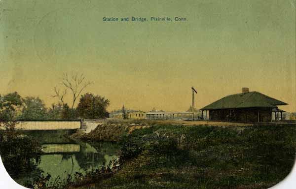 Station and Bridge, Plainville, Connecticut