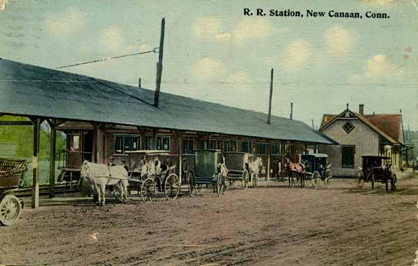 Railroad Station, New Canaan, Connecticut