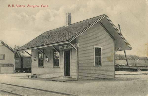Railroad Station, Abington, Connecticut