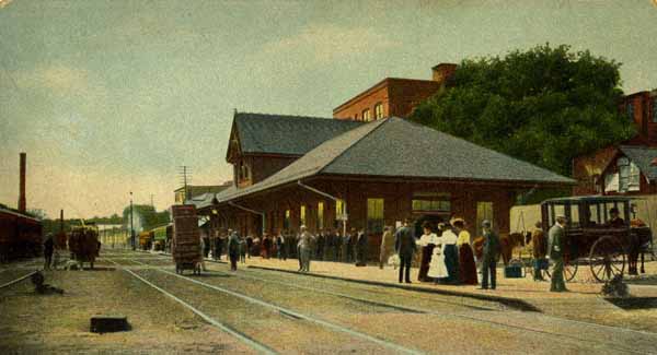 Railroad Station, Willimantic, Connecticut
