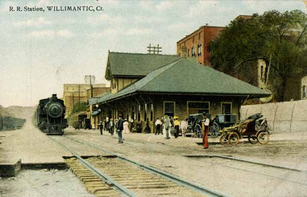 Railroad Station, Willimantic, Connecticut