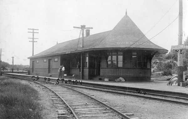 Canadian Pacific Railroad Station, Greenville, Maine