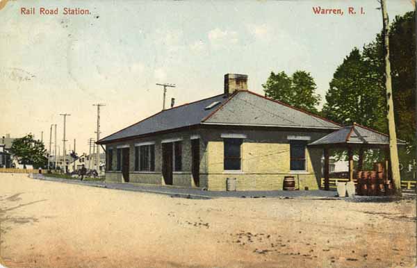 Railroad Station, Warren, Rhode Island