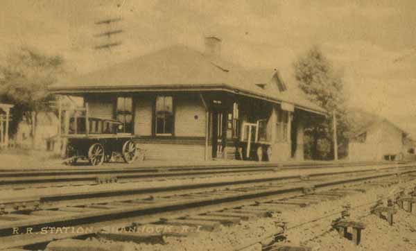 Railroad Station, Shannock, Rhode Island