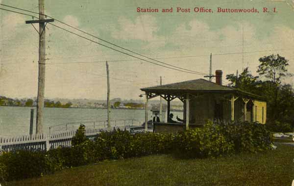 Station and Post Office, Buttonwoods, Rhode Island