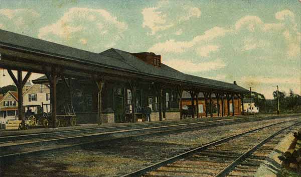 New York, New Haven & Hartford Railroad Station, Mystic, Connecticut