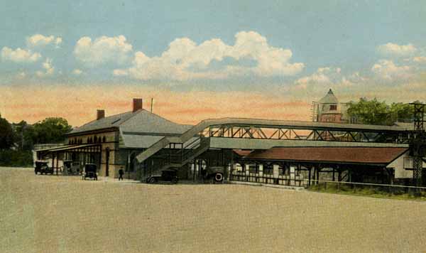 Postcard: New York, New Haven & Hartford Railroad Station, Mount Vernon ...