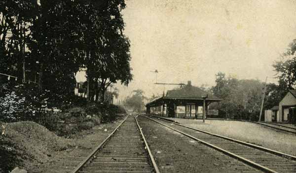 Railroad Station, Branchville, Connecticut